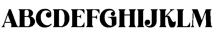 Mrovia Font UPPERCASE