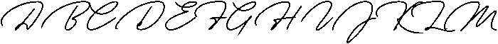 MrDakota-Regular otf (400) Font UPPERCASE