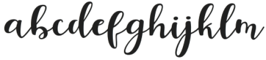Mr.Night otf (400) Font LOWERCASE