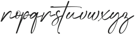 Mrattoos Regular otf (400) Font LOWERCASE