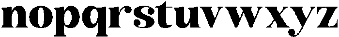 Mrovia otf (400) Font LOWERCASE