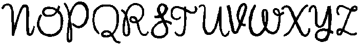 Mrs Lovela Regular otf (400) Font UPPERCASE