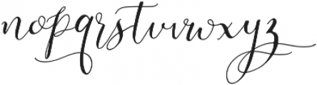 MrsStylishAlt otf (400) Font LOWERCASE