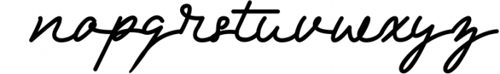 Mranggens Typeface Font LOWERCASE