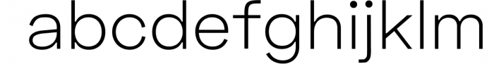 Mriya Grotesk - Authentic Sans-Serif Typeface 2 Font LOWERCASE