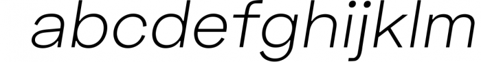 Mriya Grotesk - Authentic Sans-Serif Typeface 4 Font LOWERCASE
