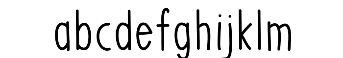 MRF Lemonberry Sans Font LOWERCASE