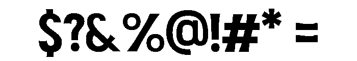 MRK Maston Bold Font OTHER CHARS