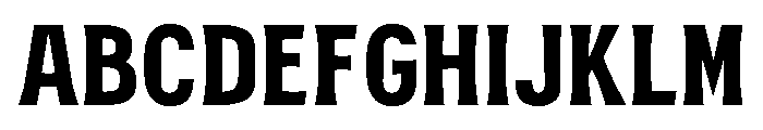 MRK Maston Bold Font UPPERCASE