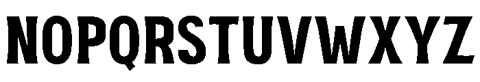 MRK Maston Bold Font LOWERCASE