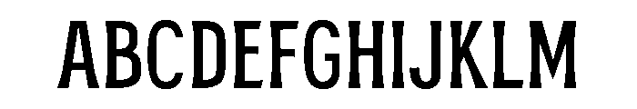 MRK Maston Regular Font UPPERCASE
