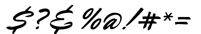 MrDafoe-Regular Font OTHER CHARS
