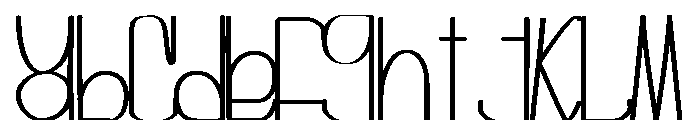 MrVanilla Regular Font UPPERCASE