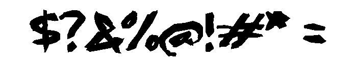 Mrasiz Font OTHER CHARS