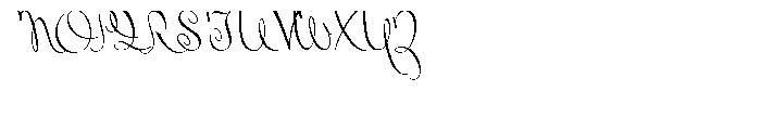 Mrs Von Eckley Font UPPERCASE