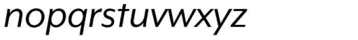 Mr Eaves XL Modern Italic Font LOWERCASE