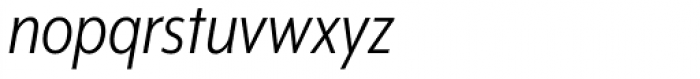 Mr Eaves XL Modern Nar Book Italic Font LOWERCASE