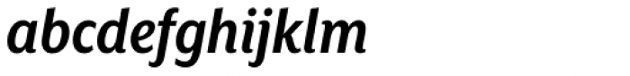 Mr Eaves XL Sans Nar Bold Italic Font LOWERCASE