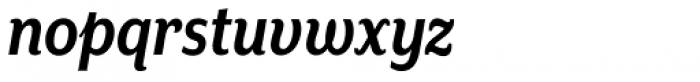 Mr Eaves XL Sans Nar Bold Italic Font LOWERCASE
