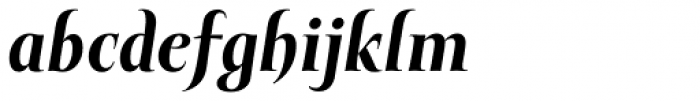 Mramor Medium Pro Bold Italic Font LOWERCASE