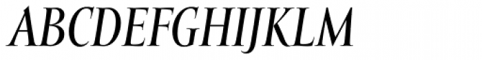 Mramor Medium Pro Italic Font UPPERCASE