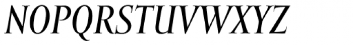Mramor Medium Pro Italic Font UPPERCASE
