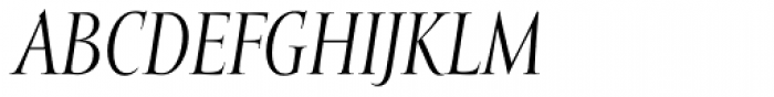 Mramor Pro Italic Font UPPERCASE