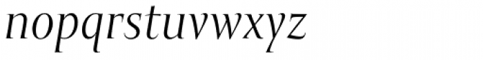 Mramor Pro Italic Font LOWERCASE