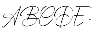 Mrattoos Font UPPERCASE