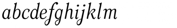 Mrs Keppel Light Italic Font LOWERCASE