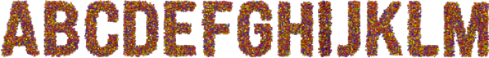MS Abstract Cubes Regular otf (400) Font UPPERCASE
