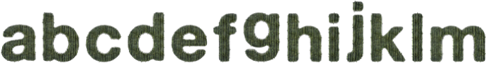 MS Bamboo Font Regular otf (400) Font LOWERCASE