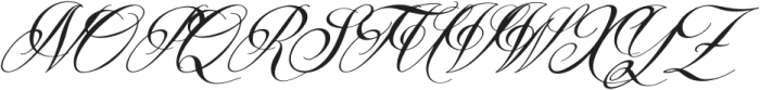 Ms Greillay Italic otf (400) Font UPPERCASE
