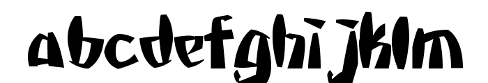 MStKrufruf Bold Font LOWERCASE