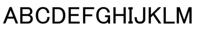 MS Gothic Proportional Font UPPERCASE