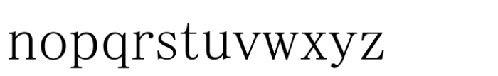 MS Mincho Proportional Font LOWERCASE