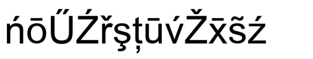 MS Reference 1 Regular Font LOWERCASE