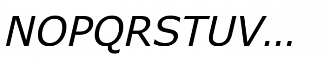 MS Reference Sans Serif Italic Font UPPERCASE