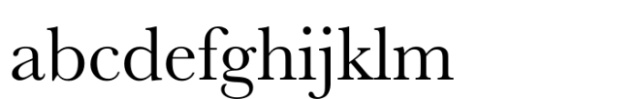 MSung HK Light Font LOWERCASE