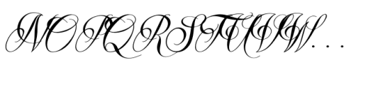 Ms Greillay Regular Font UPPERCASE