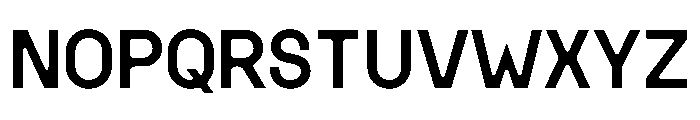 MSCHN L Instance Font UPPERCASE