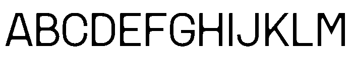 MSCHN S Instance Font UPPERCASE
