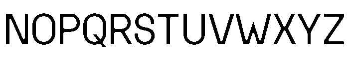 MSCHN S Instance Font UPPERCASE