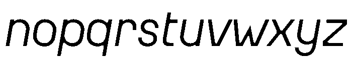 MSCHN SItalic Instance Font LOWERCASE