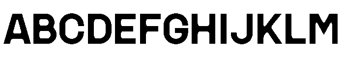 MSCHN XL Instance Font UPPERCASE