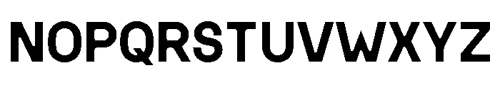 MSCHN XL Font UPPERCASE