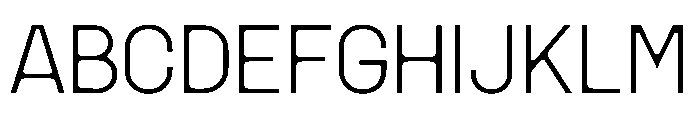 MSCHN XS Instance Font UPPERCASE