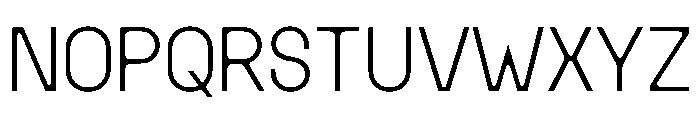 MSCHN XS Instance Font UPPERCASE