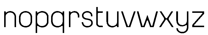 MSCHN XS Instance Font LOWERCASE