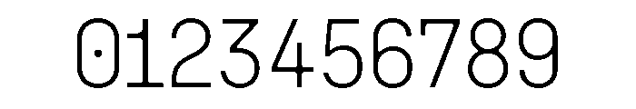 MSCHN XS Font OTHER CHARS